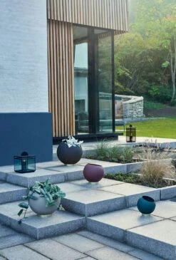 AYTM Globe Blumentopf Ø21 Cm, Schwarz -Gartenmöbel Rabatte aytm globe blumentopf schwarz 9