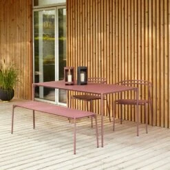 AYTM Ora Laterne Ø15.5xH28.2 Cm, Burgundy -Gartenmöbel Rabatte aytm ora laterne 155xh282 cm 2 3