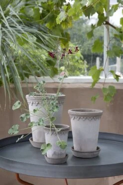 Bergs Potter Copenhagen Topf Grau, 25 Cm -Gartenmöbel Rabatte bergs potter copenhagen topf grau 5 1