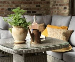 Brafab Ashfield Sofa Group With Table -Gartenmöbel Rabatte brafab ashfield tisch 80x80 h69 beige glas 1 1