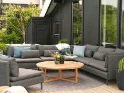 Brafab Callisto Rückenkissen, Onyx -Gartenmöbel Rabatte brafab callisto back cushion corner short grey 4