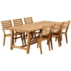 Brafab Keros Lehnstuhl -Gartenmöbel Rabatte brafab keros karmstol teak 3