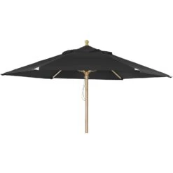 Brafab Reggio Sonnenschirm Ø300 Cm, Schwarz