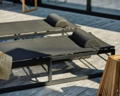 Brafab Vevi Sonnenliege, Schwarz -Gartenmöbel Rabatte brafab vevi resting bed black 7