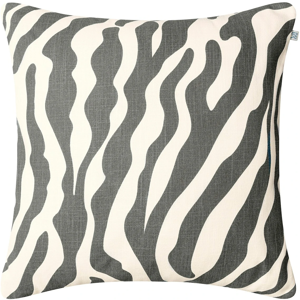 Zebra Kissen 50x50 Cm Im Freien Nutzbar, Grau / Off-white 1 Zebra Kissen 50x50 Cm Im Freien Nutzbar, Grau / Off-white