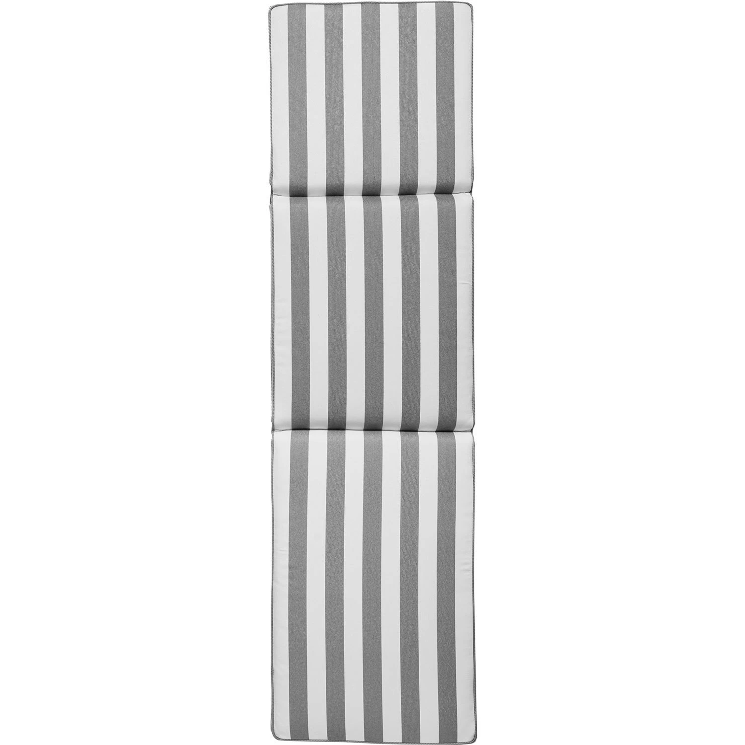 Wide Stripe Liegestuhlkissen 50x186 Cm, Grau 1 Wide Stripe Liegestuhlkissen 50x186 Cm, Grau
