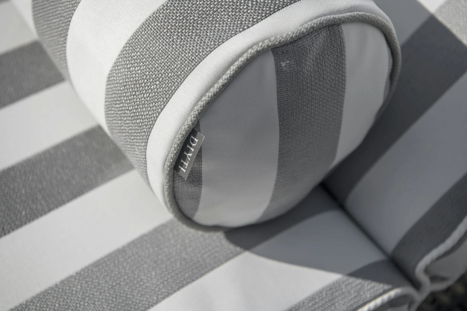 Wide Stripe Kissen 17x45 Cm, Grau 3 Wide Stripe Kissen 17x45 Cm, Grau – Bild 3