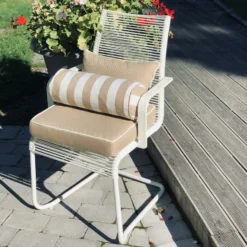 Wide Stripe Kissen 17x45 Cm, Beige -Gartenmöbel Rabatte diyti wide stripe cushion 17x45 cm 12 scaled