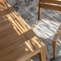 Ribot Stuhl Teakholz -Gartenmöbel Rabatte ethimo ribot stuhl teakholz 2