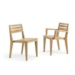 Ribot Stuhl Teakholz -Gartenmöbel Rabatte ethimo ribot stuhl teakholz 6
