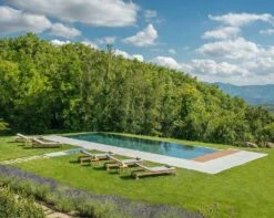 Sand Sonnenliege Mit Kissen, Teakholz / Weiß -Gartenmöbel Rabatte ethimo sand sonnenliege mit kissen teakholz wei 4