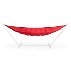 Fatboy Headdemock Superb Hängematte, Rot/Hellgrau -Gartenmöbel Rabatte fatboy fatboy headdemock superb grey incl rack lightgrey 9