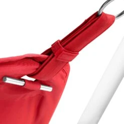 Fatboy Headdemock Superb Hängematte + Kissen, Rot/Hellgrau 7 Fatboy Headdemock Superb Hängematte + Kissen, Rot/Hellgrau -Gartenmöbel Rabatte fatboy fatboy headdemock superb red pillow rack grey 3