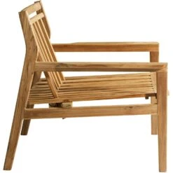 M6 Lounge Stuhl Im Freien Nutzbar, Teakholz -Gartenmöbel Rabatte fdb mbler m6 sammen lounger outdoor teak 2