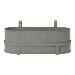 Ferm LIVING Bau Balcony Box, Warm Grey