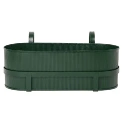 Ferm LIVING Bau Balcony Box, Dark Green