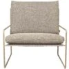 Ferm LIVING Desert Dolce Sessel Cashmere/Dark Sand