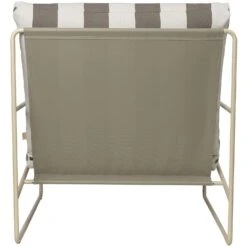 Ferm LIVING Desert Stripe Sessel Cashmere/Chocolate 5 Ferm LIVING Desert Stripe Sessel Cashmere/Chocolate -Gartenmöbel Rabatte ferm living desert 1 seater stripe cashmere chocolate 2