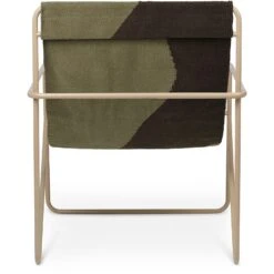 Ferm LIVING Desert Loungesessel, Dune / Cashmere -Gartenmöbel Rabatte ferm living desert lounge chair black dune 7