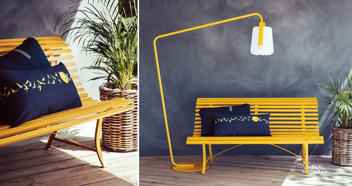 Louisiane Bank, 150 Cm/ Honey 2 Louisiane Bank, 150 Cm/ Honey – Bild 2