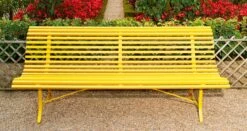 Louisiane Bank, 200 Cm/ Chili -Gartenmöbel Rabatte fermob louisiane bank 200 cm 3