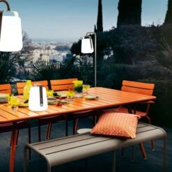 Luxembourg Bank, 145 Cm/ Clay Grey -Gartenmöbel Rabatte fermob luxembourg bank 145 cm 2