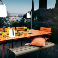 Luxembourg Bench 145, Cactus -Gartenmöbel Rabatte fermob luxembourg bench 145 anthracite 14