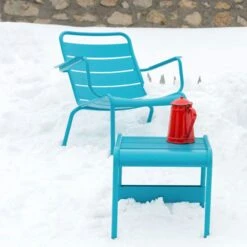 Luxembourg Sessel Niedrig, Deep Blue -Gartenmöbel Rabatte fermob luxembourg lounge chair deep blue 3