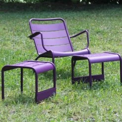 Luxembourg Fußhocker, Cedar Green -Gartenmöbel Rabatte fermob luxembourg tisch schemel anthracite 10