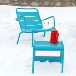 Luxembourg Fußhocker, Liquorice 7 Luxembourg Fußhocker, Liquorice -Gartenmöbel Rabatte fermob luxembourg tisch schemel anthracite 15