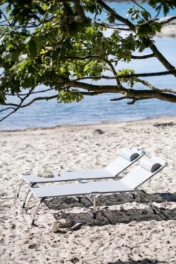 FIAM Amigo XXL Sonnenliege, Grau -Gartenmöbel Rabatte fiam amigo xxl sonnenliege 1