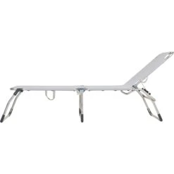 FIAM Amigo XXL Sonnenliege, Grau