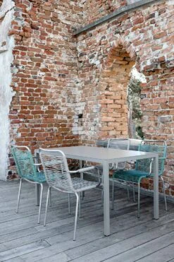 FIAM Mya Spaghetti Lehnstuhl, Grau 7 FIAM Mya Spaghetti Lehnstuhl, Grau -Gartenmöbel Rabatte fiam mya spaghetti with armrests black 3