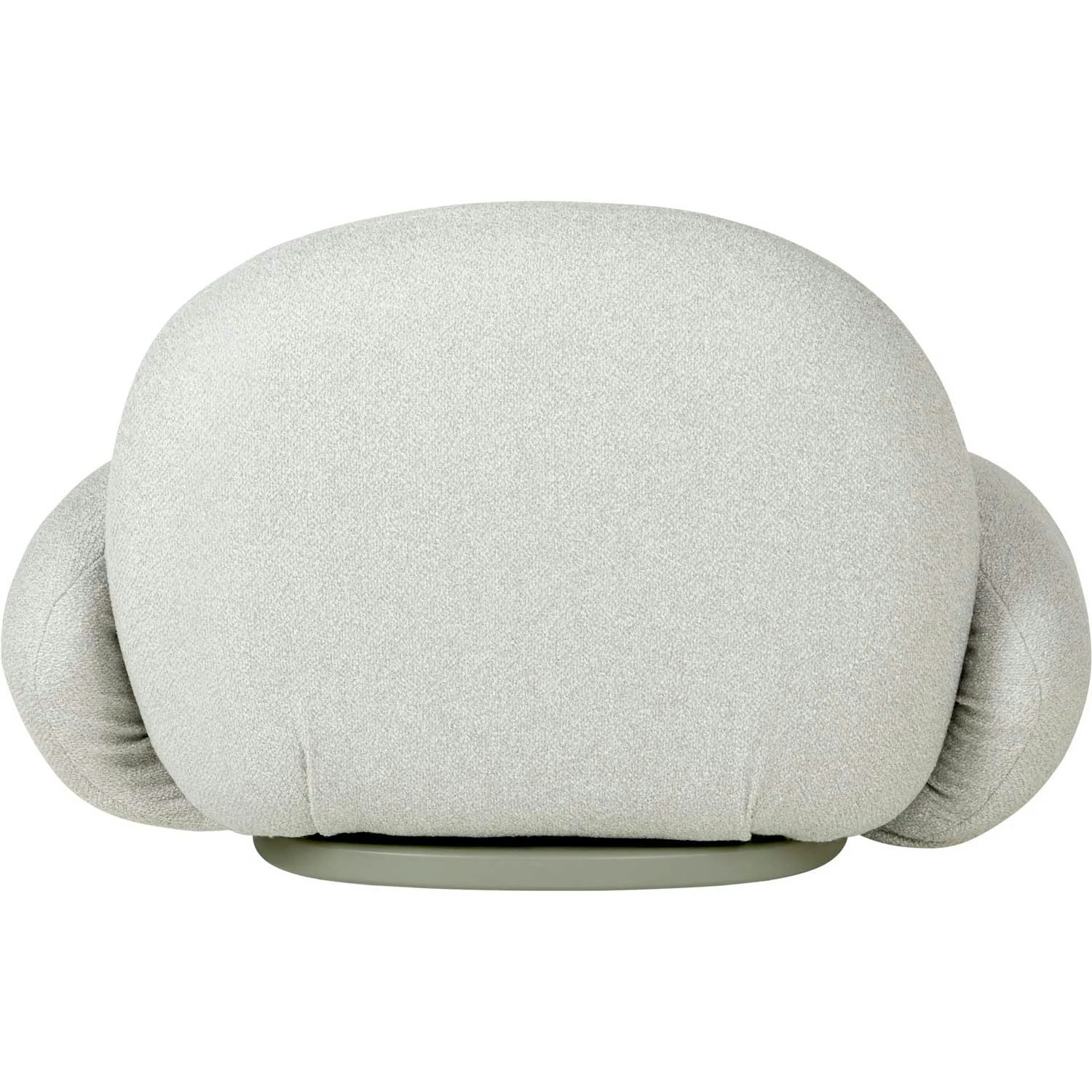 Gubi Pacha Outdoor Loungesessel Mit Armlehne, Dedar Libera 003, Moosgrüner Fuß 3 Gubi Pacha Outdoor Loungesessel Mit Armlehne, Dedar Libera 003, Moosgrüner Fuß – Bild 3