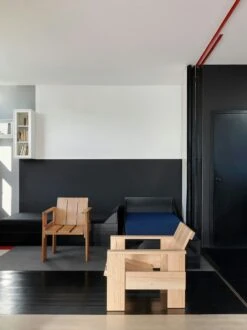 Hay Crate Loungesessel, Natur -Gartenmöbel Rabatte hay crate lounge chair water based lacquered pinewood 11