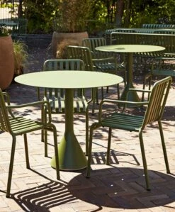 Hay Palissade Cone Tisch Ø90 Cm, Olive -Gartenmöbel Rabatte hay palissade cone tisch 90 cm 3