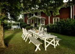 Bullerö Verstellbarer Stuhl, Weiß -Gartenmöbel Rabatte hillerstorp bullero position chair white 1