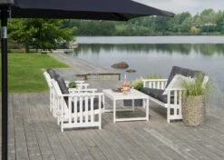 Gotland Loungetisch 60x120 Cm, Weiß 8 Gotland Loungetisch 60x120 Cm, Weiß -Gartenmöbel Rabatte hillerstorp gotland lounge bord 60x120 cm vitt 4