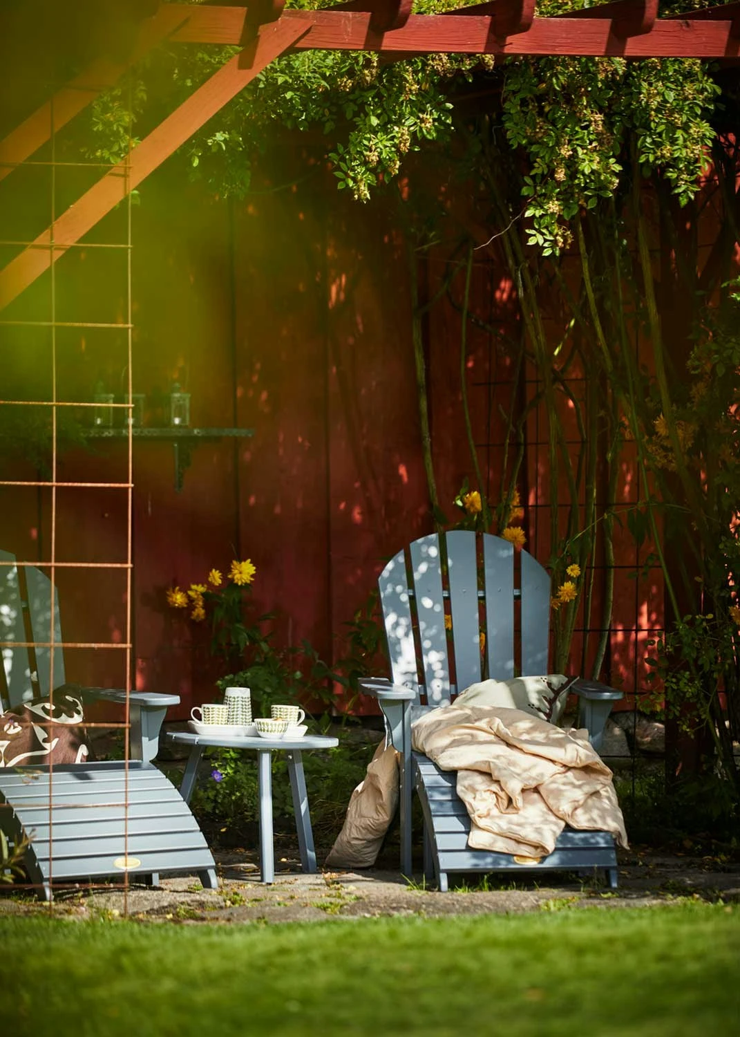 Tennessee Beistelltisch Ø50x41 Cm, Stahlgrau 2 Tennessee Beistelltisch Ø50x41 Cm, Stahlgrau – Bild 2