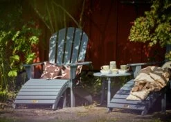 Tennessee Beistelltisch Ø50x41 Cm, Stahlgrau 5 Tennessee Beistelltisch Ø50x41 Cm, Stahlgrau -Gartenmöbel Rabatte hillerstorp tennessee side table 50x41 cm 4