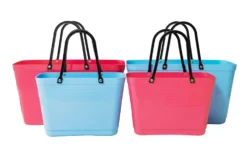 Hinza Bag Green Plastic, Tropical Pink -Gartenmöbel Rabatte hinza hinza bag green plastic tropical pink 1 scaled