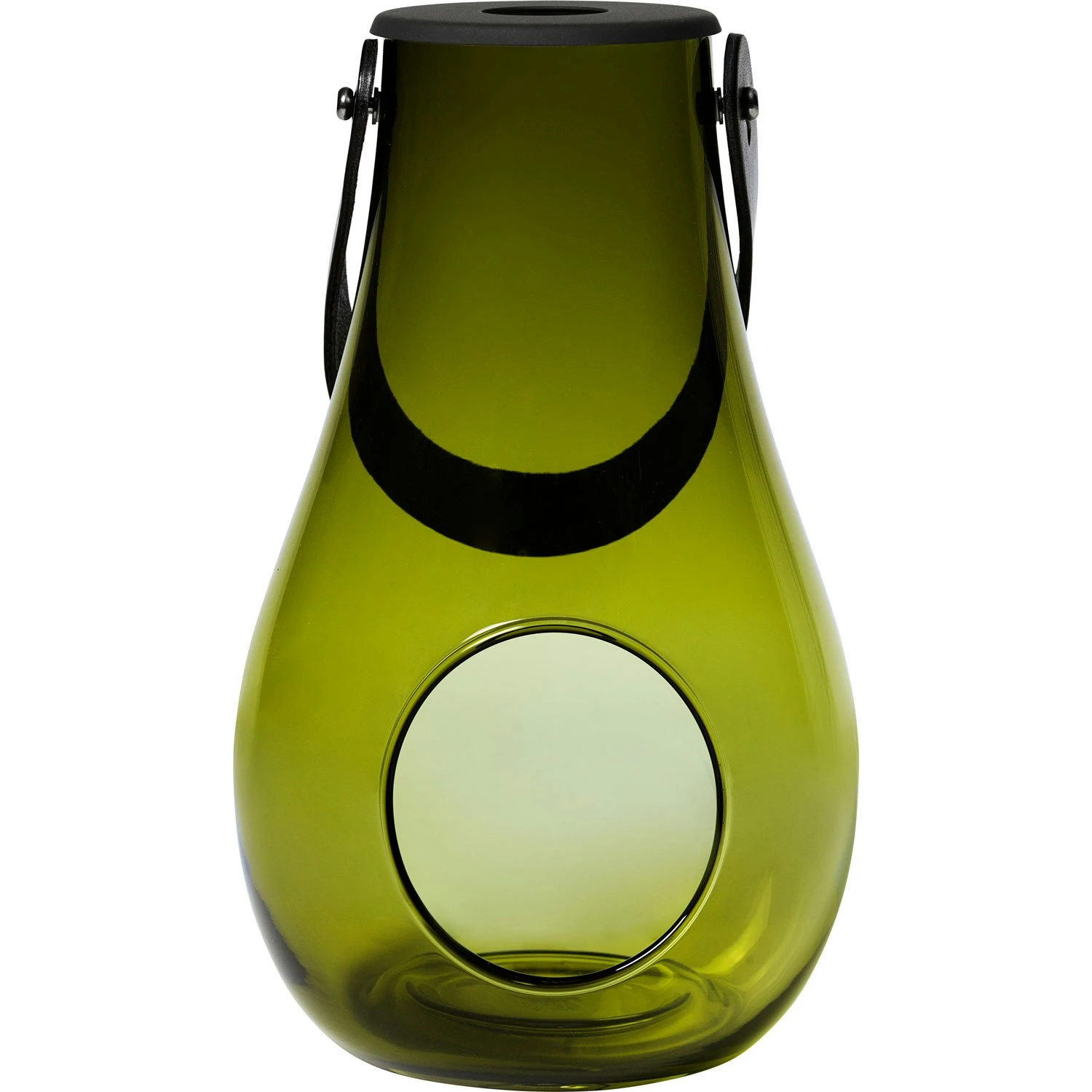 Holmegaard Design With Light Laterne Olive, H25 Cm 1 Holmegaard Design With Light Laterne Olive, H25 Cm