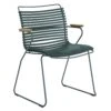 Click Dining Chair, Pine Green/Grey