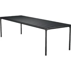Four Tisch 90x270 Cm Im Freien Nutzbar, Schwarz