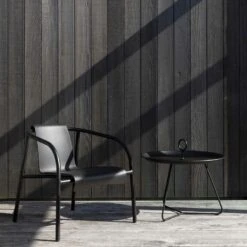 NAMI Lounge Stuhl, Schwarz -Gartenmöbel Rabatte houe nami lounge chair monocolor olive green 5