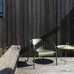 NAMI Lounge Stuhl, Schwarz -Gartenmöbel Rabatte houe nami lounge chair monocolor olive green 8