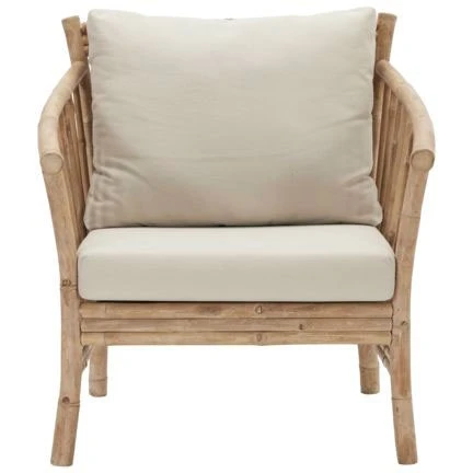 House Doctor Sedeo Sessel Mit Kissen, Natur 1 House Doctor Sedeo Sessel Mit Kissen, Natur