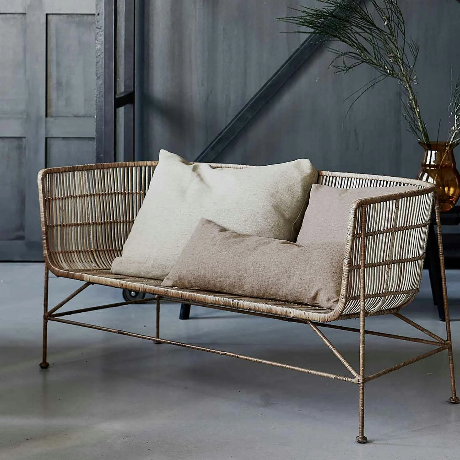 House Doctor Fine Kissen Sand, 55x68 Cm 4 House Doctor Fine Kissen Sand, 55x68 Cm – Bild 4