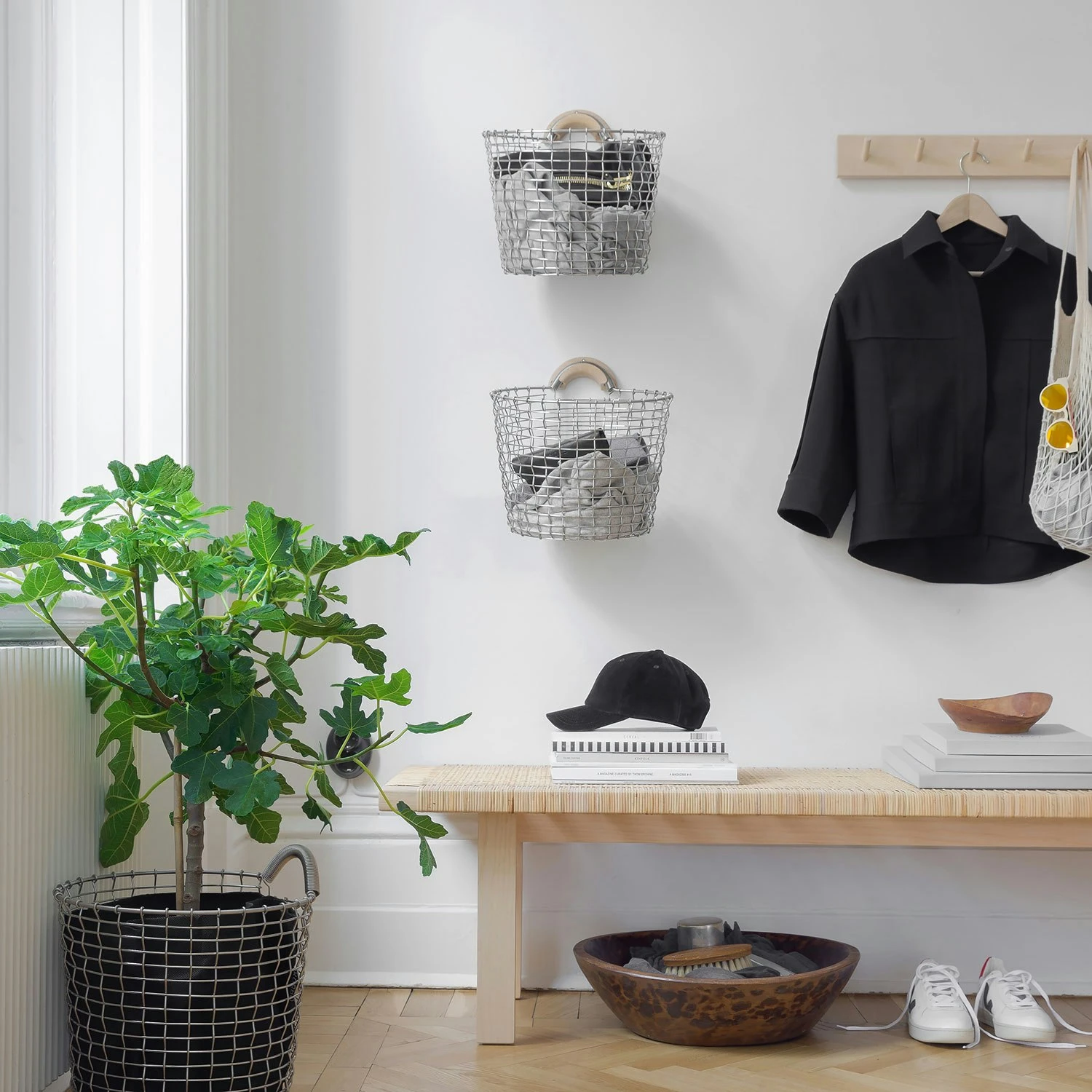 Korbo Behälter 16 Korb, Messing 2 Korbo Behälter 16 Korb, Messing – Bild 2