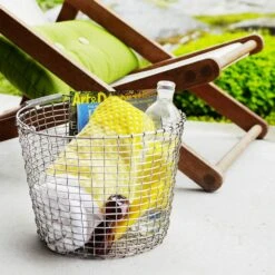 Korbo Eimer 16 Korb, Säurebeständig Rostfrei -Gartenmöbel Rabatte korbo eimer 16 korb saurebestandig rostfrei 3